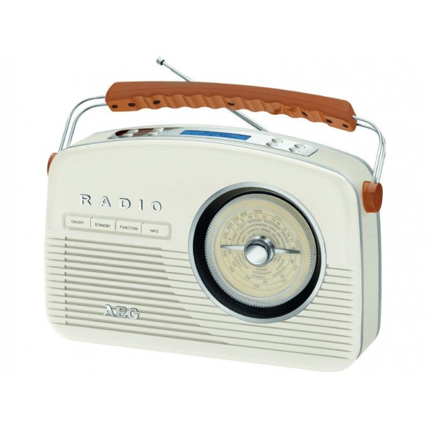 AEG retro radio med DAB. Se hele vores sjove retro udvalg.