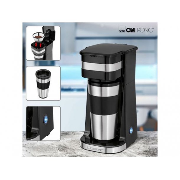 Clatronic 1Kop Kaffemaskine KA 3356. Køb den her.